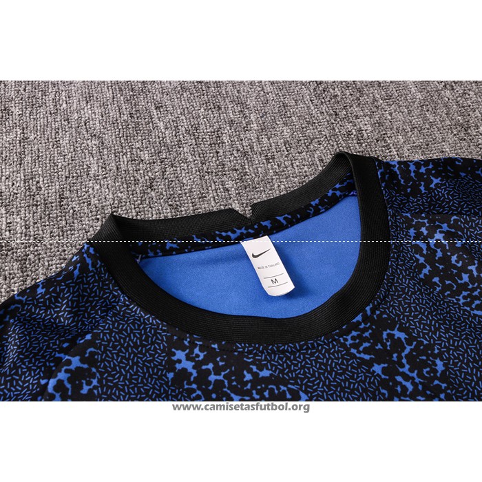 Chandal del Inter Milan Manga Corta 2020/2021 Azul y Negro